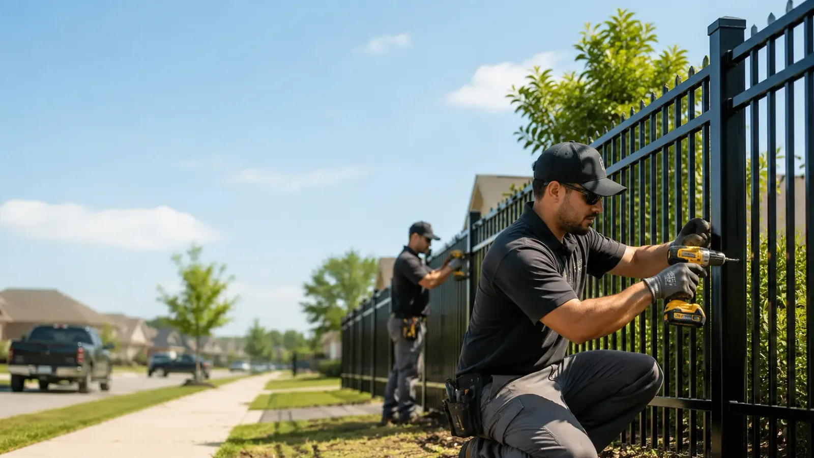 Metal Fence Installation in Burkburnett, TX